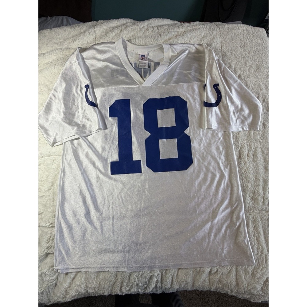 Payton Manning #18 Indianapolis Colts Reebok NFL Jersey XL Vintage (Used)